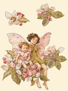 Apple Blossom Fairy by Cicely Mary Barker